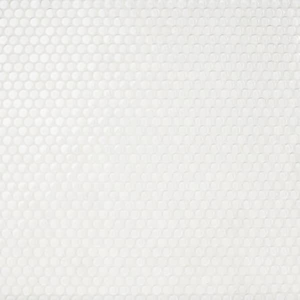 Ivy Hill Tile Contempo White Circles 11-12 in. x 12 in. 8 mm Polished and Frosted Glass Mosaic Tile(0.96 sq. ft. )