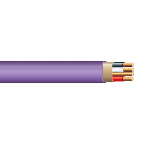 250 ft. 12/3 Purple Solid CerroMax SLiPWire Copper NM-B Wire