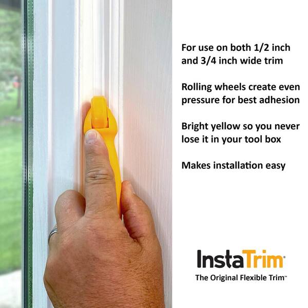 Have a question about InstaTrim 1/2 in. x 10 ft. Grey PVC Inside Corner  Self-adhesive Flexible Caulk and Trim Molding (2-Pack)? - Pg 3 - The Home  Depot