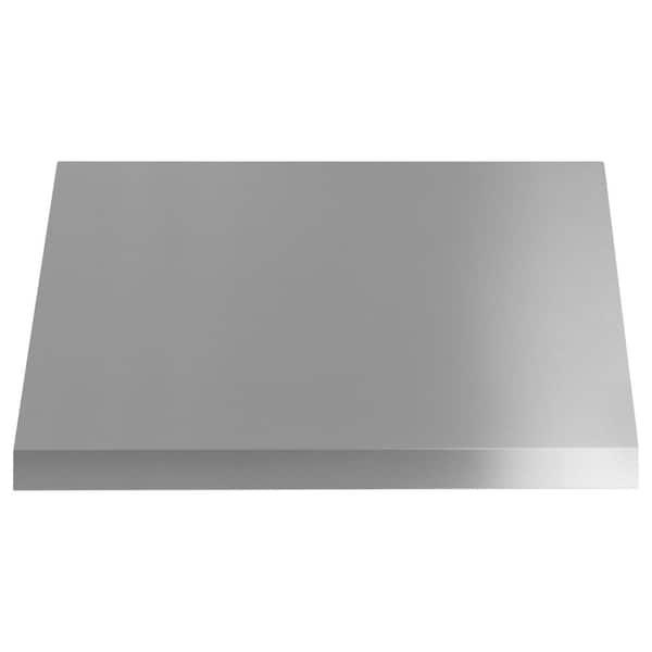 GE 30 in. Commercial Wall Mount Hood with Light in Stainless Steel