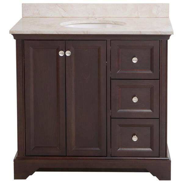 Home Decorators Collection Stratfield 37 in. W x 22 in. D Bathroom