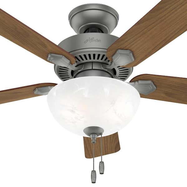 Hunter Colby 52 Matte Black Outdoor Ceiling Fan Shelly Lighting