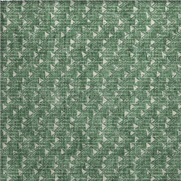 Sage 2 ft. x 3 ft. Geometric Indoor/Outdoor Area Rug