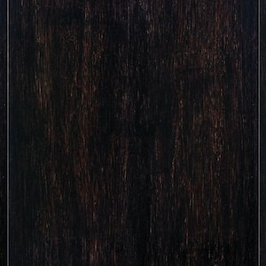 Strand Woven Espresso 9/16 in. Thick x 4-3/4 in. Wide x 36 in. Length Solid T&G Bamboo Flooring (19 sq. ft. / case)