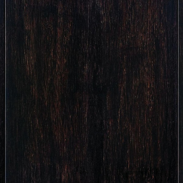 HOMELEGEND Strand Woven Espresso 9/16 in. Thick x 4-3/4 in. Wide x 36 in. Length Solid T&G Bamboo Flooring (19 sqft / case)