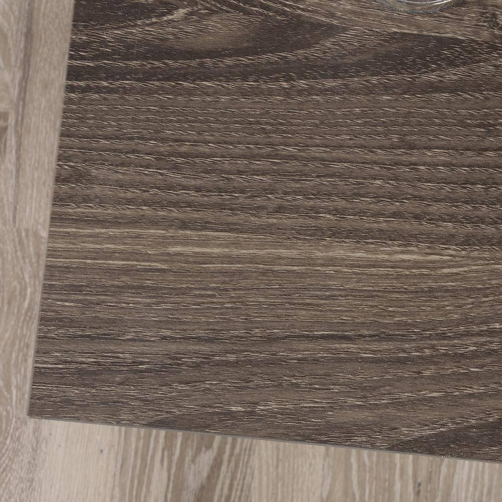 Emery Oak Finish Adjustable Office Library Base with Storage