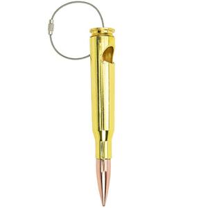 .50 Cal with Metal Wire Keychain Style Bottle Opener