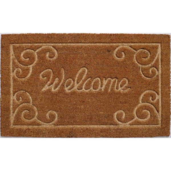 30 in. x 18 in. Coir Outdoor Door Mat