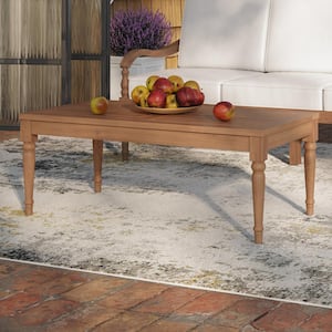 New Classic Furniture Savannah 47.25 in. Natural Rectangular Solid Wood Coffee Table