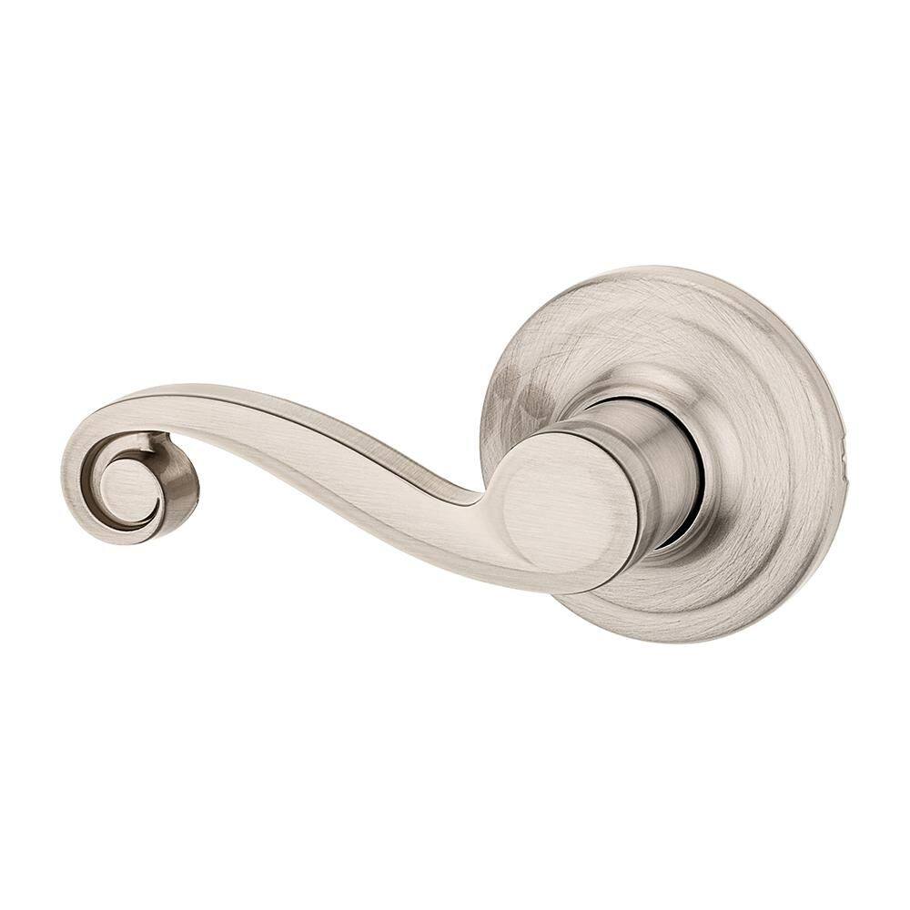 Lido Satin Nickel Left-Handed Half-Dummy Hall Closet Door Handle price history on PriceWatchPro