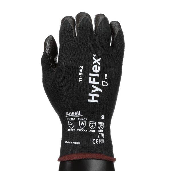 Ansell Glove HyFlex 11-542 Lightest Weight High Cut Size 8