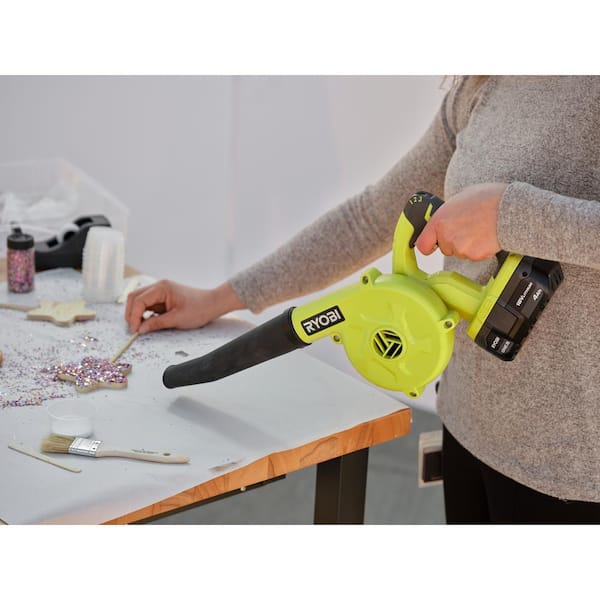 RYOBI ONE+ 18V Cordless Compact Workshop Blower (Tool Only)