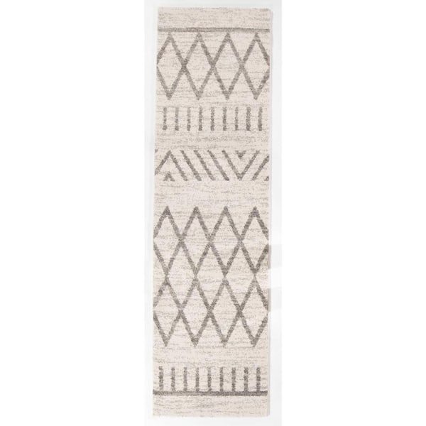BALTA Arman Silver 2 ft. x 7 ft. Runner Rug