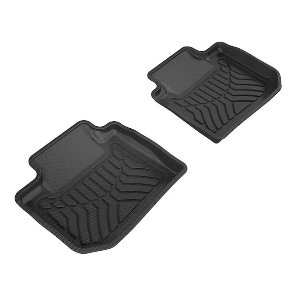 Aries StyleGuard XD Black Custom Heavy Duty Floor Liners, Select Subaru WRX, STI, XV Crosstrek, 2nd Row Only
