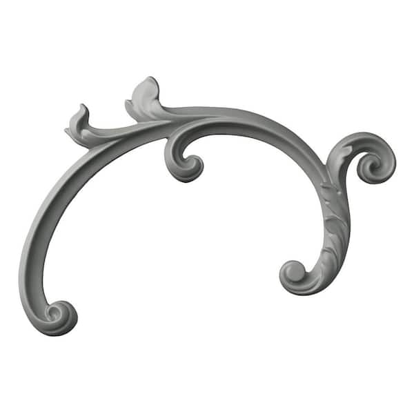 Ekena Millwork 0.75 in. x 6.5 in. x 10 in. Polyurethane Applique and Onlay Moulding