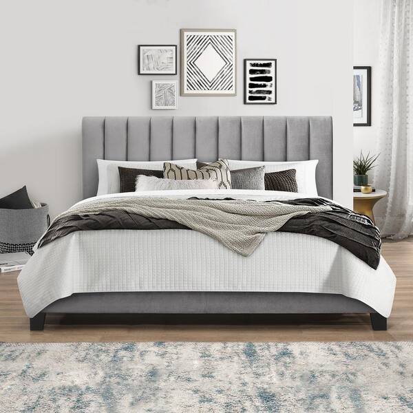 Hillsdale Furniture Crestone Gray King Headboard Bed 2682-660 - The ...