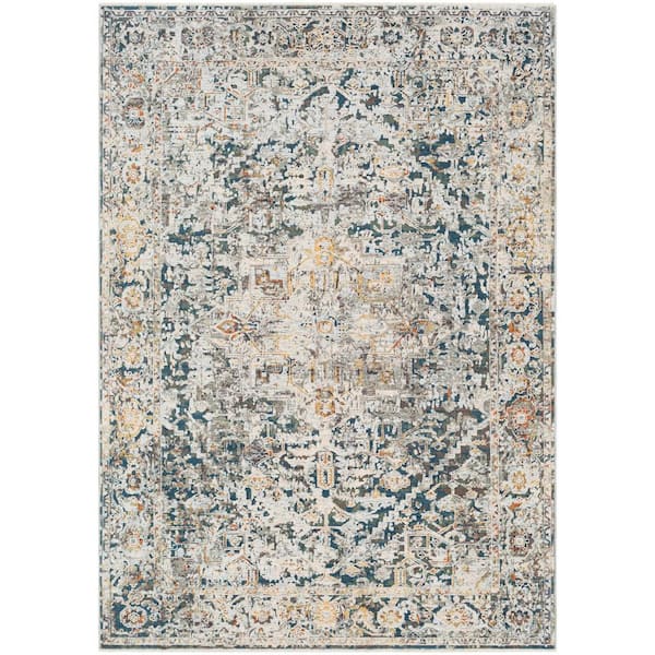 Artistic Weavers Congressional Grey Doormat 3 ft. x 5 ft. Oriental Area Rug