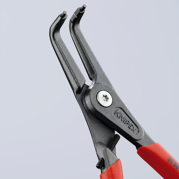 KNIPEX External 90-Degree Angled Precision Snap Ring Pliers with