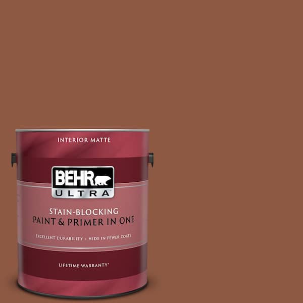 BEHR ULTRA 1 gal. #UL120-3 Artisan Matte Interior Paint and Primer in One