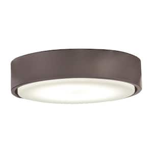 1-Light LED Oil Rubbed Bronze Ceiling Fan Light Kit