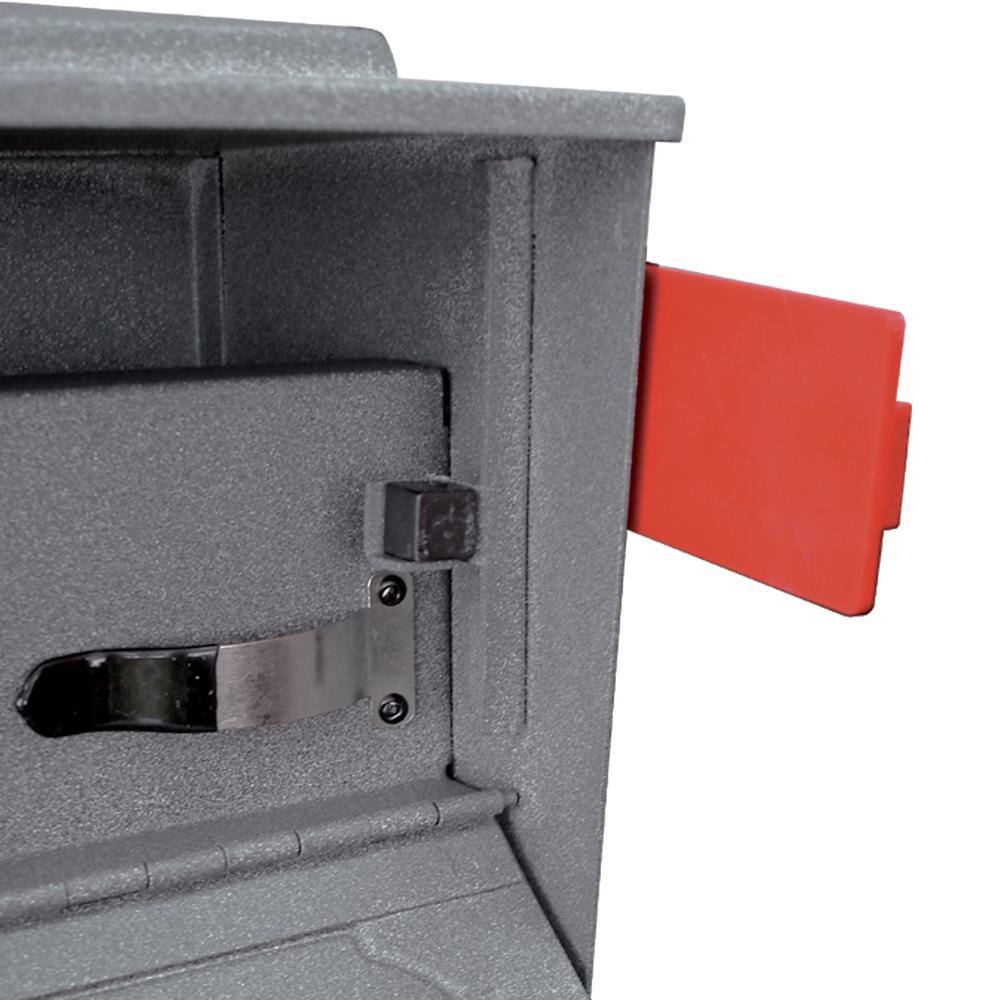 Granite Steel Lockable Wall-Mount Security Mailbox