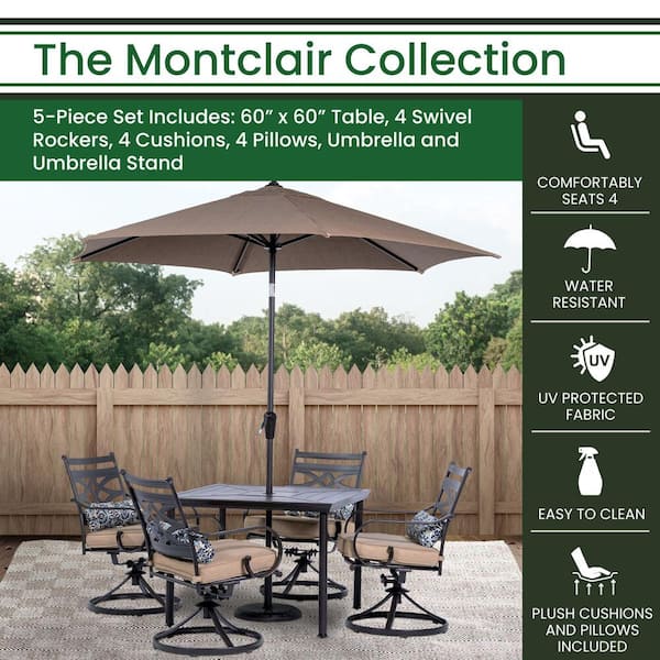 mainstays montclair conversation set