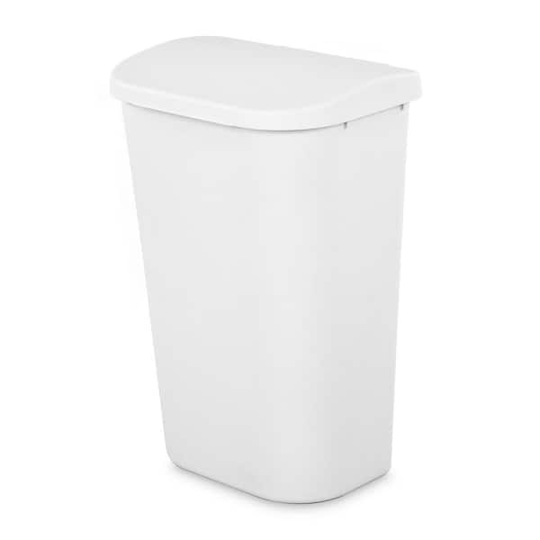 Sterilite 13 Gal Kitchen Swing Top Lidded Wastebasket Trash Can