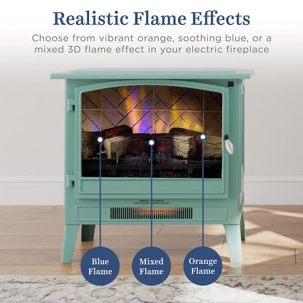 COUNTRY LIVING 24 in. 1000 sq. ft. Infrared Smart Wi-Fi Controlled