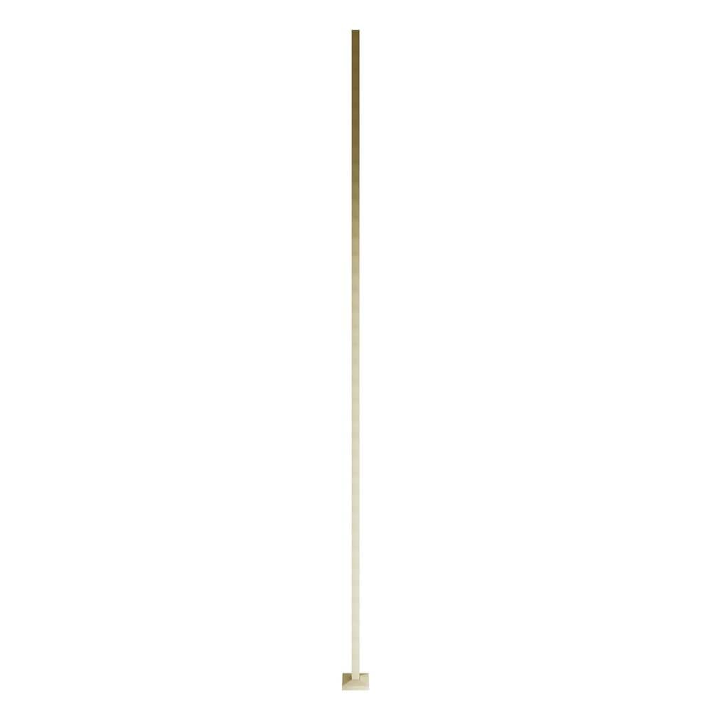 Stainless Steel Square Baluster Brushed Gold finish 1/2 in. x 1/2 in. x 40 