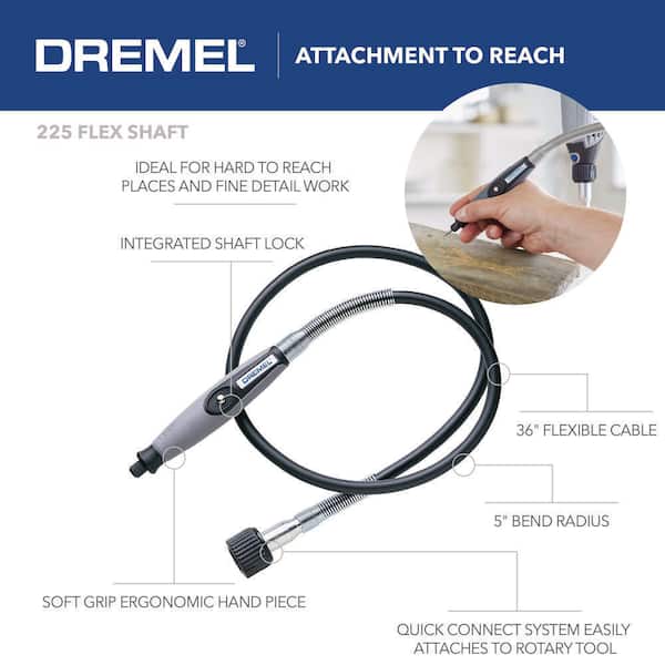 Dremel 4300 47-Piece Variable Speed Corded 1.8-Amp Multipurpose Rotary Tool  With Hard Case