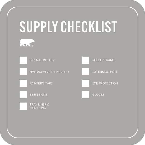 BEHR PREMIUM - 1 gal. #HRT-22 Solid Concrete Low-Lustre Enamel Int./Ext. Porch & Patio Floor Paint with Heat-Reducing Technology