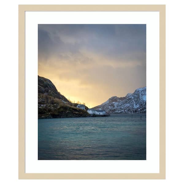 Amanti Art The Morning Glow II by Danny Head 21 in. W x 25 in. H. Wood Framed Wall Art Print Framed in Brown