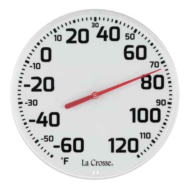 La Crosse 8 in. Round Dial Thermometer