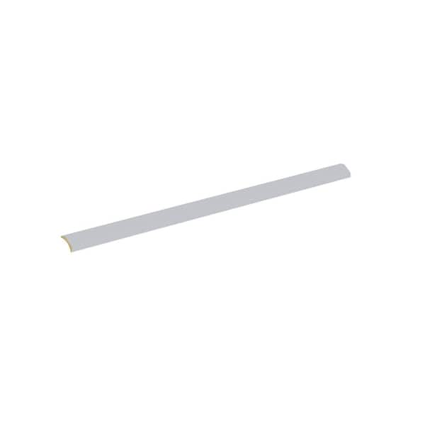 J COLLECTION Cumberland Light Gray 2.92 in. W x 96 in. H x 1.57. D Crown Molding without Cleat