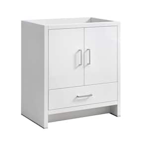 Imperia 30 in. Modern Bath Vanity Cabinet Only in Glossy White