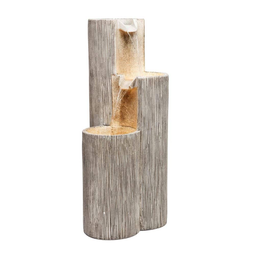 Alpine Corporation 41 in. Tall Outdoor Tiering Column Zen