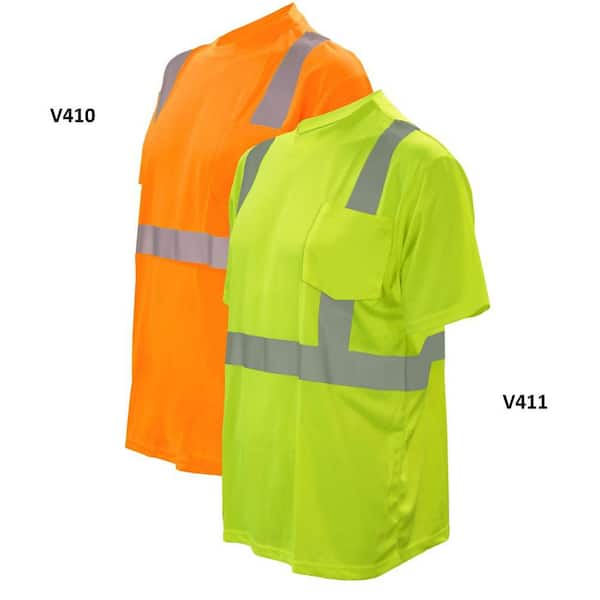 Cordova 2X-Large High Visibility Class 2 Safety Vest T-Shirt