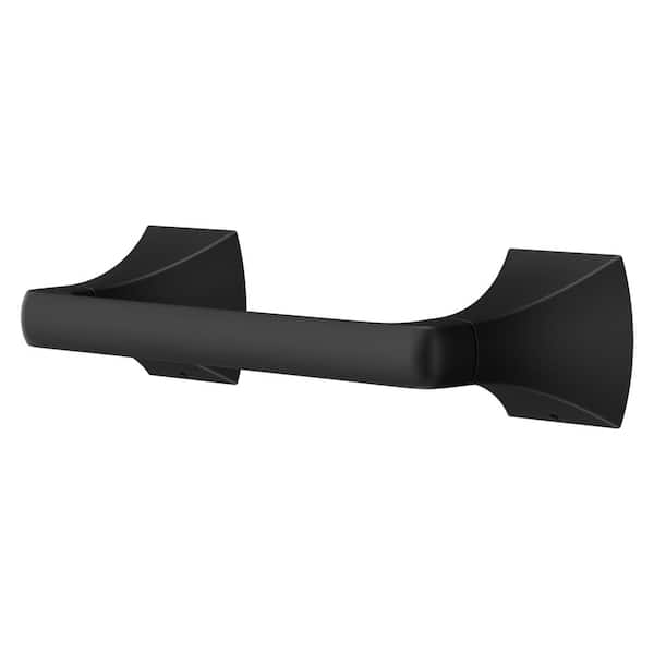 Pfister Bruxie Pivot Toilet Paper Holder in Matte Black