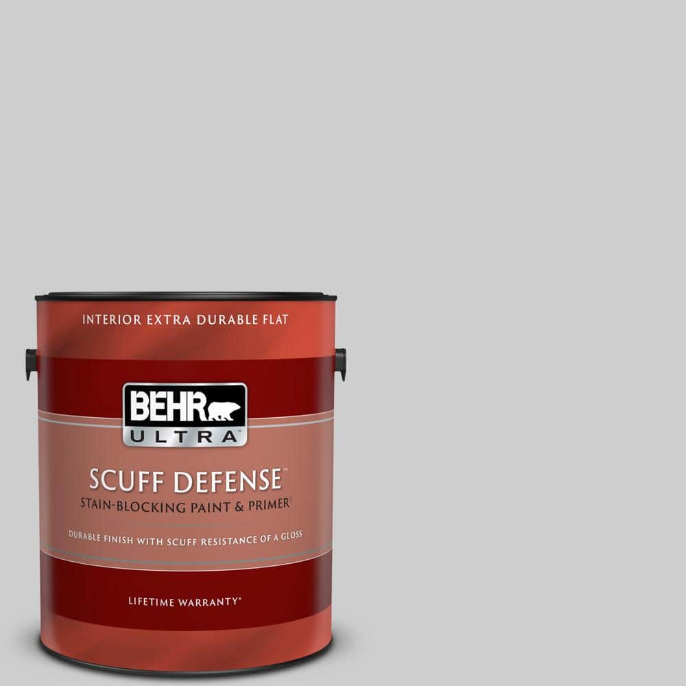 Reviews For Behr Ultra 1 Gal 770e 2 Silver Screen Color Extra Durable Flat Interior Paint Primer 172001 The Home Depot