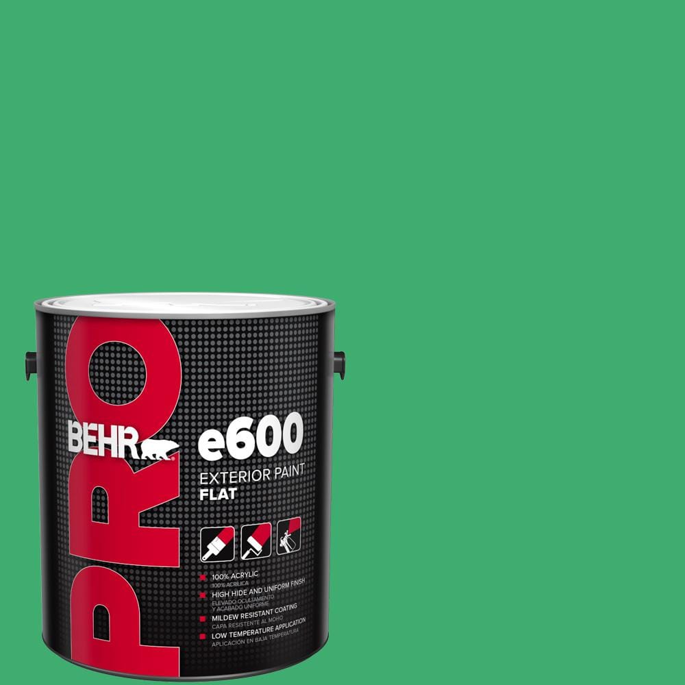 1 gal. #460B-5 Fresh Greens Flat Exterior Paint price history on PriceWatchPro