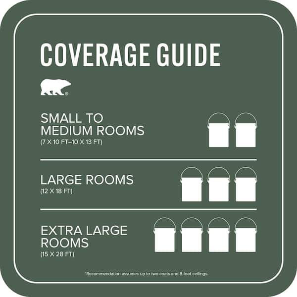 CLANEベージュ1 BEHR MARQUEE 1 gal. #N400-7 Vine Leaf One-Coat Hide Satin