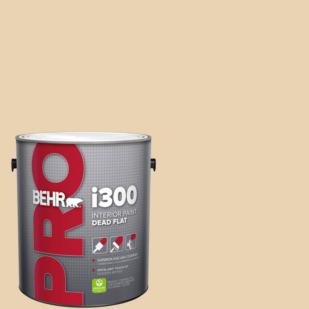 1 gal. #S300-2 Powdered Gold Dead Flat Interior Paint price history on PriceWatchPro