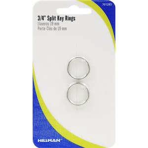 Hillman Push-Apart Key Ring 701278 - The Home Depot