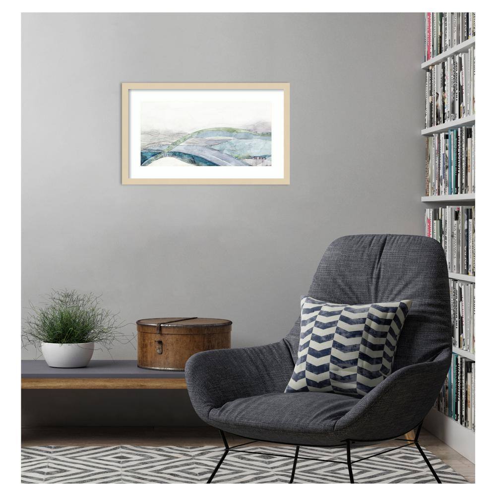 Way of Water Abstract Expressionism Framed Wall Art Print