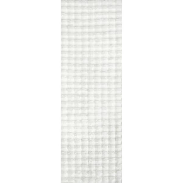 Raya Contemporary Solid Area Rug Brown 2 ft. 6 in. x 10 ft.  Area Rug