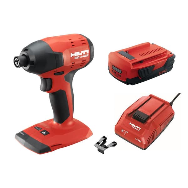 22-Volt Lithium-Ion 1/4 in. Hex Cordless Brushless SID 4 Compact Impact Driver with 3 gear speed (No Bag)