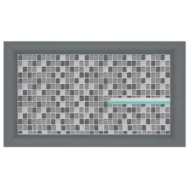 American Bath Factory Del Mar 24 in. x 4 in. x 12 in. Shower Niche in Wet Cement