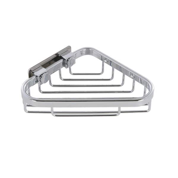 WingIts Master Series 6 in. Corner Basket in Polished Stainless Steel