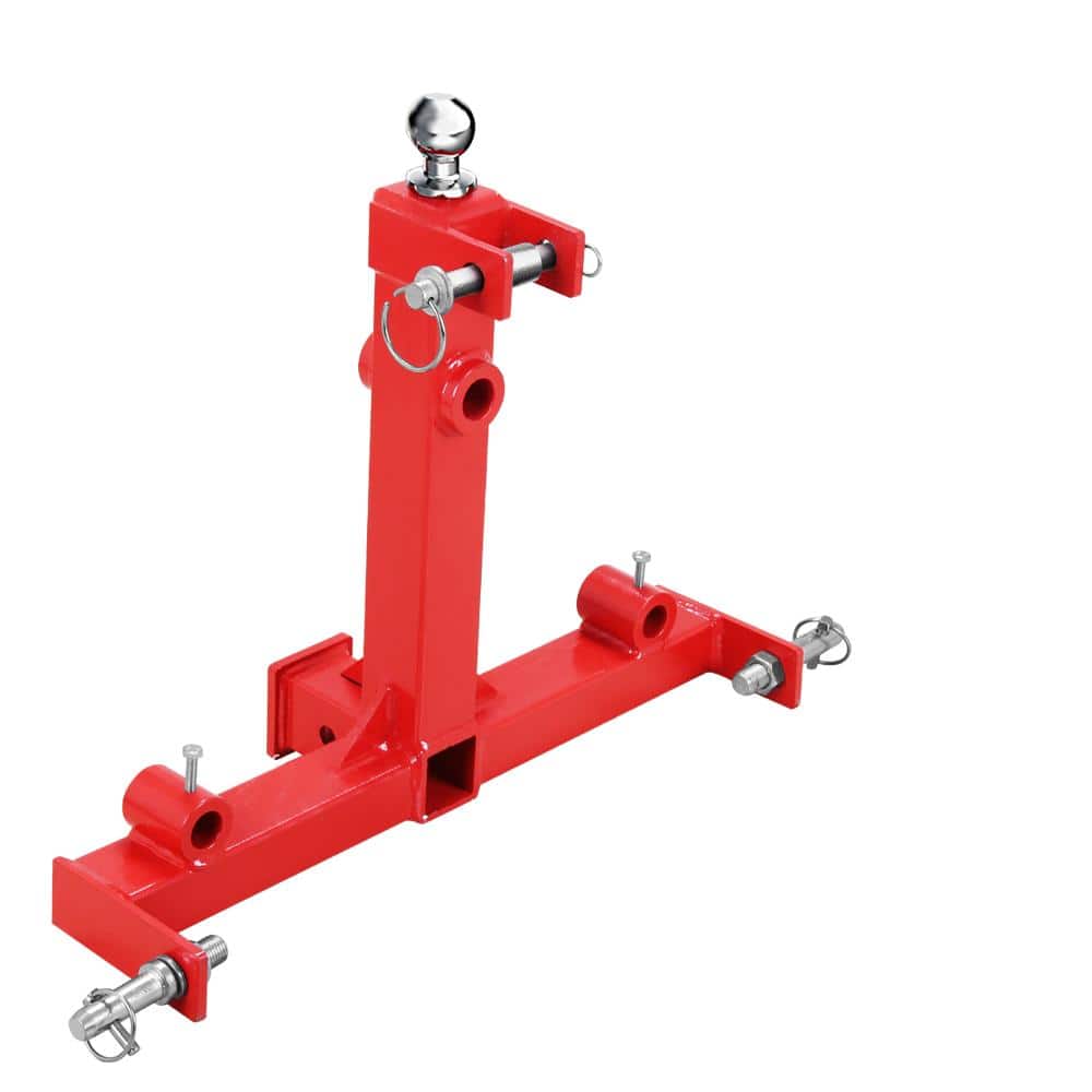 "3-Point Gooseneck Tractor Trailer Hitch with 2"" Receiver Hitch & Gooseneck Trailer Ball Drawbar for Category 1 Tractor" price history on PriceWatchPro