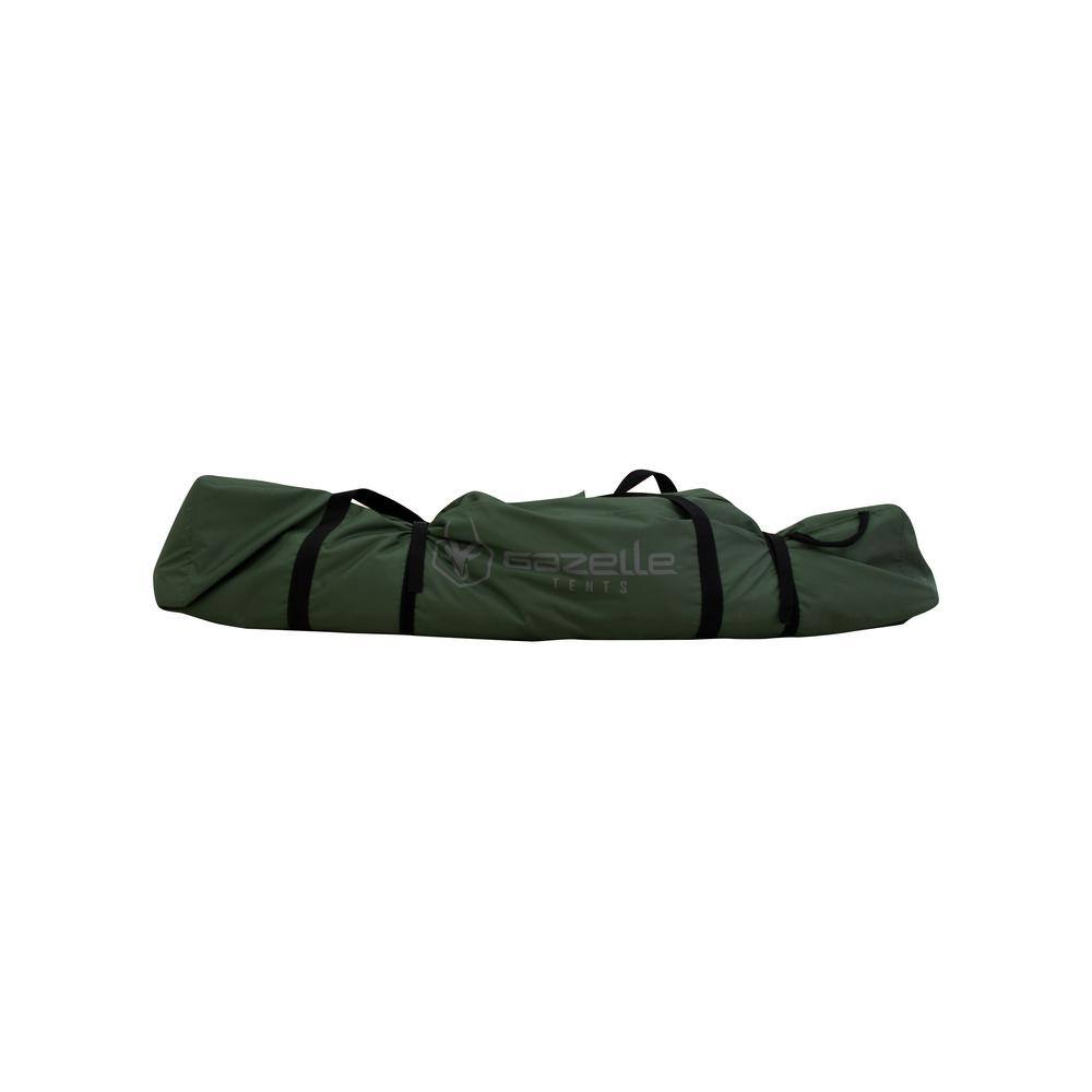 Alpine Green 3-Person Pop-Up Camping Tent with Vestibule